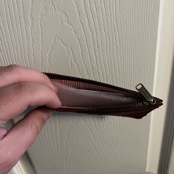 NWT Herschel Supply Co Oscar RFID Shielded Zip-Top Card Holder Wallet - Picture 4 of 4